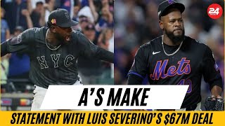 A’s Make Statement with Luis Severino’s $67M Deal: Big Move for New Era