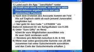 JunoWallet Deutsch
