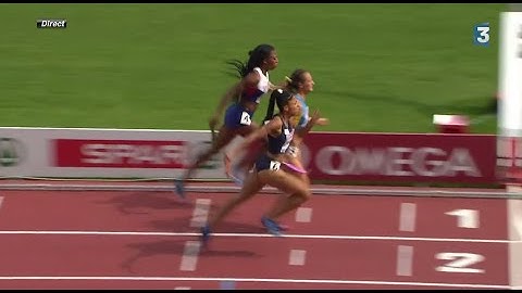 Finish INCROYABLE - France relais 4x400m Femme Championnat d'Europe 2014 Women - Incredible finish