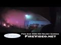 Fully Involved House Fire with Exposure / Fire Helmet Cam