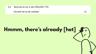 Past Tense in Afrikaans | Verlede Tyd Made Easy for Beginners [June Exam 2025] #verledetyd