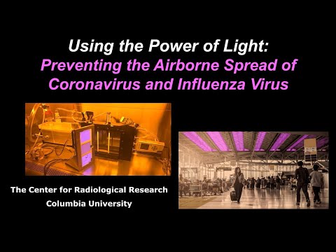 Using the Power of Light: Preventing the Airborne Spread of Coronavirus and Influenza Virus