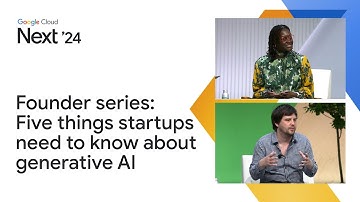 Founder series panel: The top five things startup leaders need to know about generative AI