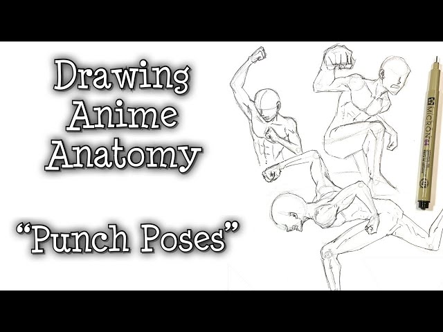 How to Draw ANIME POSES (Anatomy) Tutorial - Step by Step (SWORD