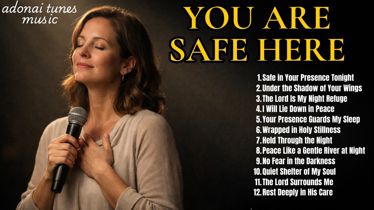 Night Worship Music for Deep Rest | Safe in His Presence (1 Hour)