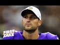 First Take reacts to Kirk Cousins’ 2-year contract extension with the Vikings