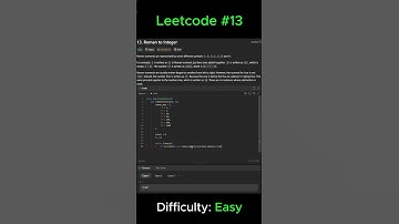 LeetCode 13: Roman to Integer - Python Solution in 3 Minutes