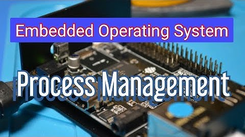 Process Management in Embedded Operating Systems Lecture 2