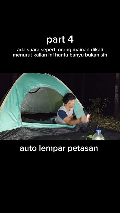 apakah itu sosok hantu banyu #campinghoror #solocampinghorror