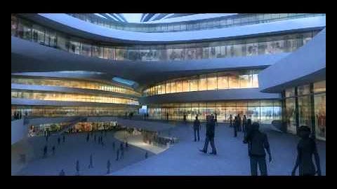 Galaxy Soho © Zaha Hadid Architects