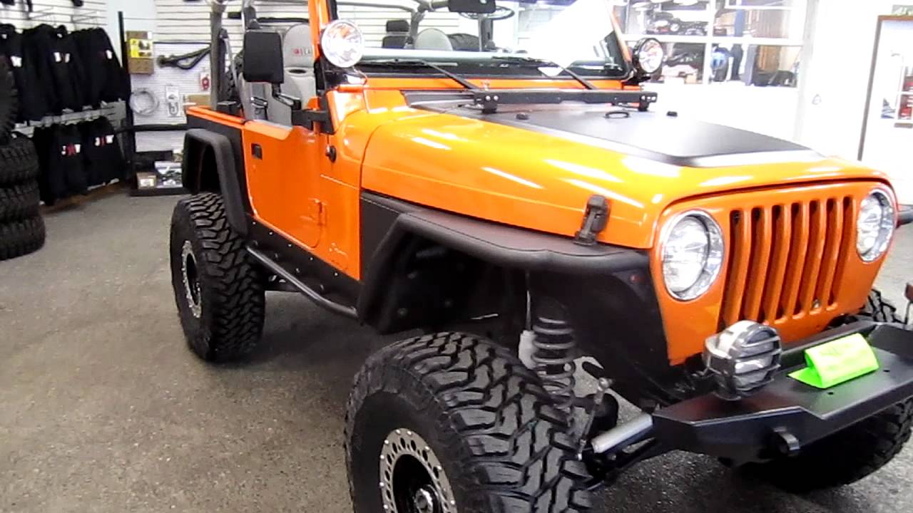 FOR SALE** 2000 Jeep Wrangler, Lifted, Built, Upgreaded Axles, Long Arm  #10373 Jeep*West - YouTube