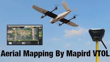 Aerial Mapping by Mapird VTOL Fixed-wing With RTK/PPK System