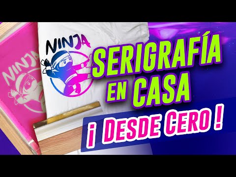 Video: Edición limitada de serigrafía impresa en serigrafía