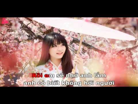 Karaoke Tựa cánh hoa bay - Quốc Thiên