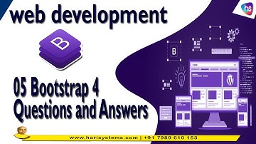 bootstrap interview questions and answers | interview questions | Sekharmetla | Harisystems