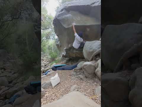 Beta Video for climb She Made Me Do It v8, Santa Barbara
