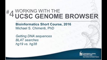 IIHG Intro to the UCSC Genome Browser | Part 4 of 5