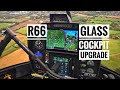 Turbine Helicopter flying - Robinson R66 takeoff and Landing