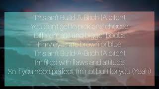 Bella Poarch - Build a Bitch ( lyrics )