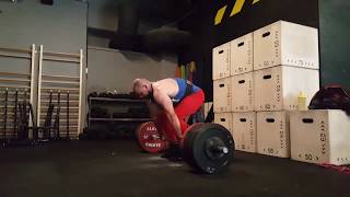 deadlift - cluster training, week 1,
