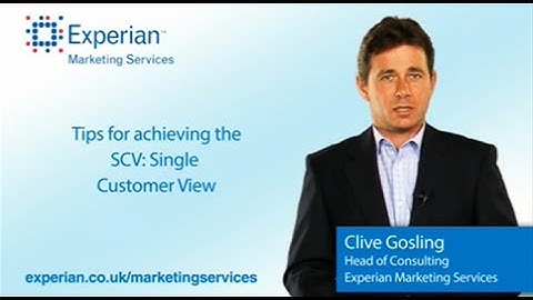 Tips for achieving the Single Customer View