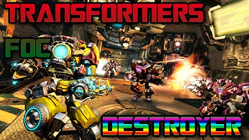 Transformers: Fall of Cybertron Multiplayer Beta/Demo w/DCdude EP2: Destroyer