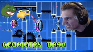 Xqc Plays Geometry Dash W/CHAT