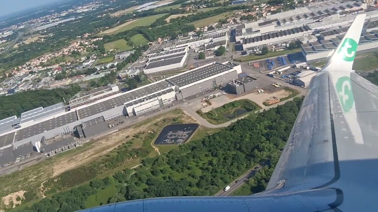 Décollage de Nantes avec transavia 15/05/25