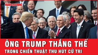 Bầu cử Mỹ 2024: Ông Trump thành công với chiến thuật thu hút cử tri | Tin tức