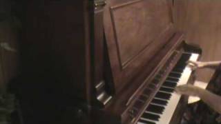 Video thumbnail of "Oh Come, Angel Band on piano by Joan"