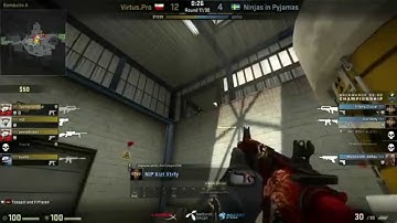NiP vs Virtus Pro on de_nuke @ Dreamhack Winter 2014 Semi Finals (CS:GO NiP vs VP) Game 1