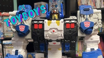 Unboxing Showcase - Transformers Generations Legacy Titan Class Cybertron Universe Metroplex
