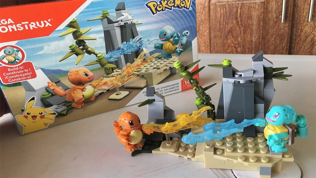 O BRINQUEDO DA BATALHA POKEMON: FOGO VS ÁGUA. QUEM VENCE?! 