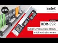 Schaltschrankbodenblech mit einschubrahmen  kdresr  icotek