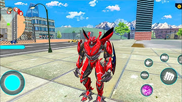 Megatron Red Robot Jet Bike Car Battle | Robot Transformation Game 2025 (Android Gameplay)