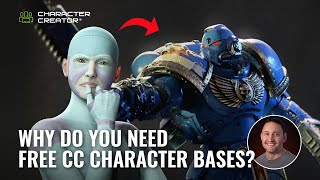 Why do we need free CC character bases?  How to use them? Pavmike tutorial - CC Character Base