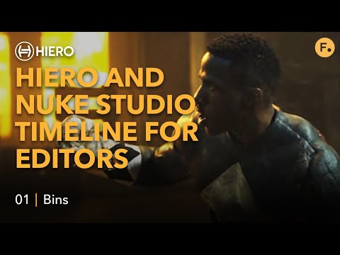Hiero and Nuke Studio Timeline for Editors | Exporting Media - Exporting 01 Bins