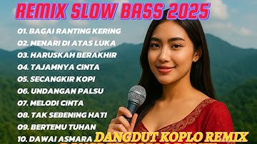 DANGDUT DJ REMIX SLOW BASS BAGAI RANTING KERING #dangdutdjremix #dangdutremix #dj