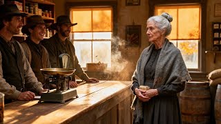 Everyone Ignored Old Woman at the Trading Post Until a Poor Cowboy Helped Her Shocking Western Story
