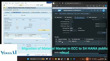 Migrate ECC Material Master in to S4 HANA Product Master (Product Master Migration)