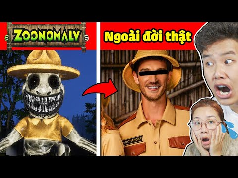 Sở Thú ZOONOMALY Trong Game Vs. Ngoài Đời Sẽ Trông Như Thế Nào Cùng bqThanh và Ốc REACTION...