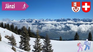 Schneeschuhwanderung Langis Jänzi Glaubenberg - Berger Blanc Suisse