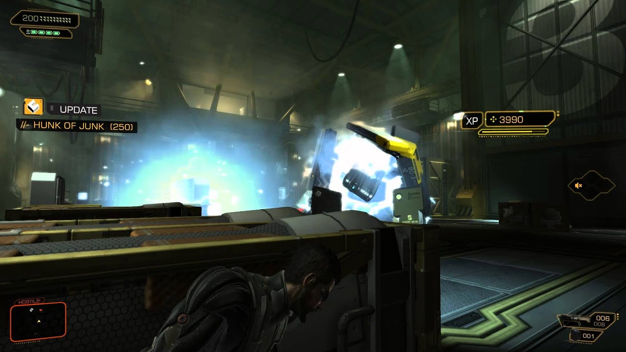 DEUS EX HR The Missing Link Ending Option 1 YouTube
