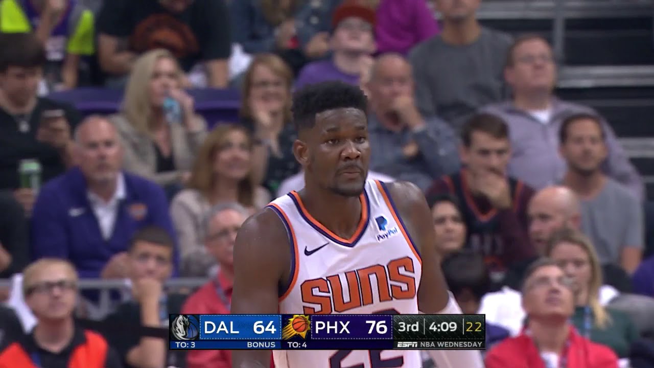 DeAndre Ayton and Luka Doncic Battle In First Career NBA Game  October 17 2018