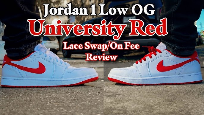 Air Jordan 1 Low OG University Red 