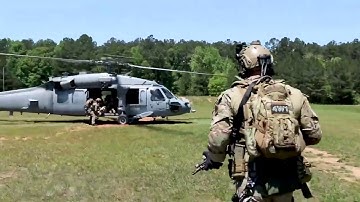Special Forces Soldiers participate in the DSS ATLAS training exercise