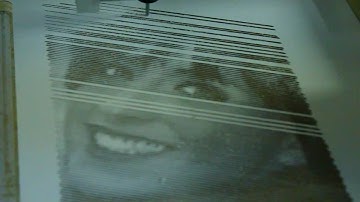 CNC - Another halftone pictures carved on wood