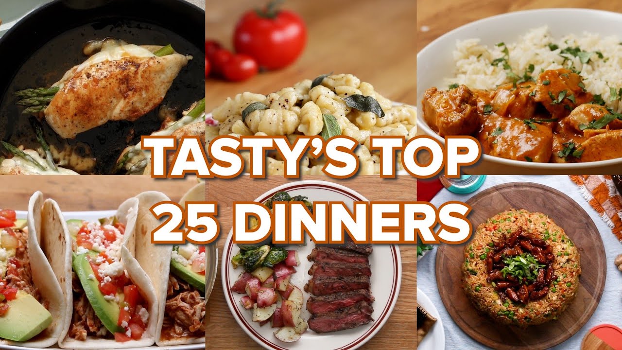 ⁣25 Amazing Dinners From Tasty