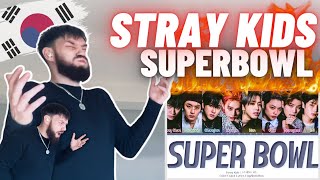 TeddyGrey Reacts to Stray Kids - Super Bowl | FIRST REACTION