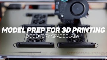 Model Prep for 3D Printing with Ansys Discovery SpaceClaim